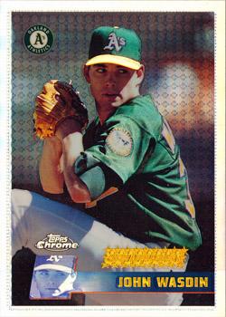 1996 Topps Chrome - Refractors #140 John Wasdin Front