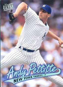 1997 Ultra #102 Andy Pettitte Front