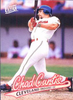 1997 Ultra #452 Chad Curtis Front