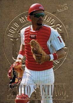 1996 Ultra - Gold Medallion #523 Benito Santiago Front