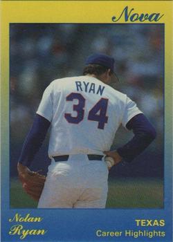 1991 Star Nova #27 Nolan Ryan Front