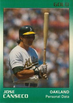1991 Star Gold #63 Jose Canseco Front