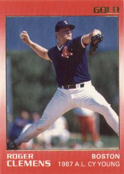 1991 Star Gold #68 Roger Clemens Front