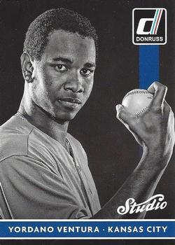 2015 Donruss - Studio #1 Yordano Ventura Front