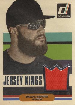 2015 Donruss - Jersey Kings #14 Dallas Keuchel Front