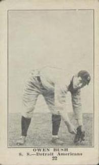 1917 Collins-McCarthy (E135) #22 Owen Bush Front