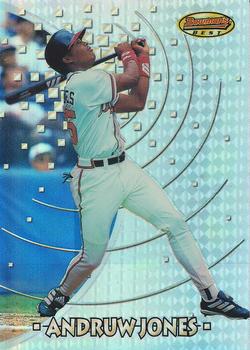 1997 Bowman - Bowman's Best Preview Refractors #BBP 15 Andruw Jones Front