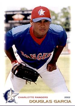 2002 Grandstand Charlotte Rangers #NNO Douglas Garcia Front