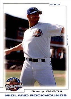 2002 Grandstand Midland RockHounds #NNO Sonny Garcia Front