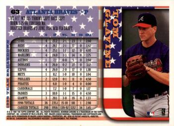 1997 Bowman Chrome - International #63 Tom Glavine Back