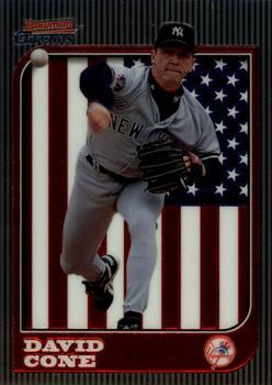 1997 Bowman Chrome - International #76 David Cone Front