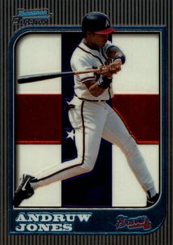 1997 Bowman Chrome - International #127 Andruw Jones Front