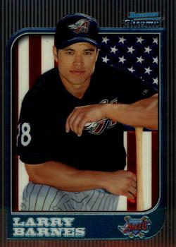 1997 Bowman Chrome - International #221 Larry Barnes Front