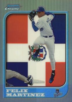 1997 Bowman Chrome - International Refractors #112 Felix Martinez Front