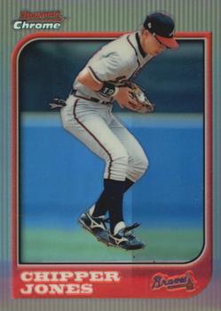 1997 Bowman Chrome - Refractors #2 Chipper Jones Front