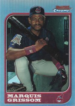 1997 Bowman Chrome - Refractors #57 Marquis Grissom Front