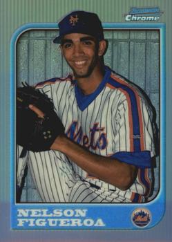 1997 Bowman Chrome - Refractors #170 Nelson Figueroa Front