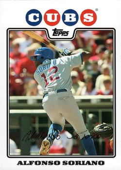 2008 Topps Gift Sets Chicago Cubs #3 Alfonso Soriano Front