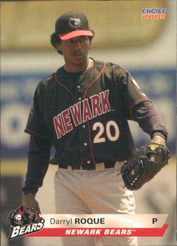 2005 Choice Newark Bears #22 Darryl Roque Front