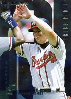 1997 Donruss - Press Proofs Silver #34 Chipper Jones Front