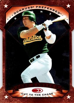 1997 Donruss Preferred - Cut to the Chase #30 Jose Canseco Front