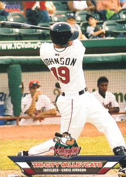2006 Choice Tri-City ValleyCats #06 Chris Johnson Front