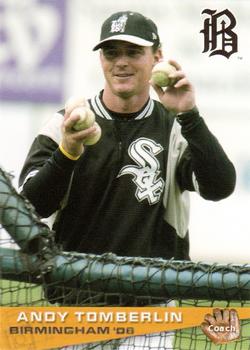 2006 Grandstand Birmingham Barons #NNO Andy Tomberlin Front