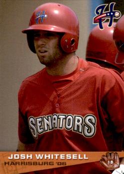 2006 Grandstand Harrisburg Senators #3 Josh Whitesell Front