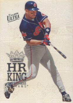 1997 Ultra - HR Kings (Home Run Kings) #1 Albert Belle Front