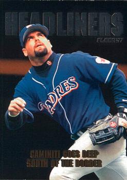 1997 Fleer - Headliners #4 Ken Caminiti Front