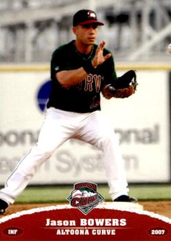 2007 Grandstand Altoona Curve #NNO Jason Bowers Front