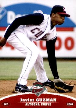 2007 Grandstand Altoona Curve #NNO Javier Guzman Front