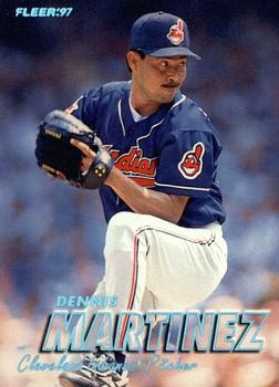 1997 Fleer - Tiffany #81 Dennis Martinez Front