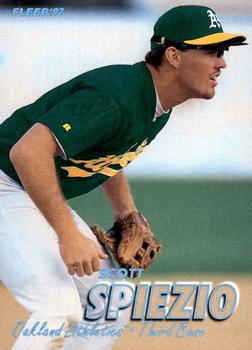 1997 Fleer - Tiffany #195 Scott Spiezio Front