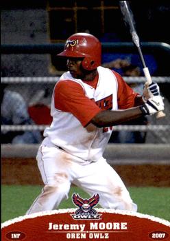 2007 Grandstand Orem Owlz #NNO Jeremy Moore Front