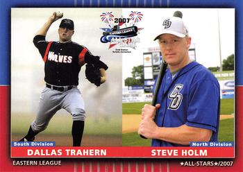 2007 Grandstand Eastern League All-Stars #NNO Dallas Trahern / Steve Holm Front