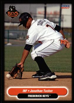 2007 Choice Frederick Keys #23 Jonathan Tucker Front