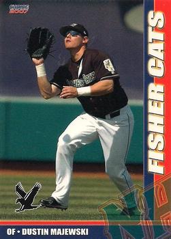 2007 Choice New Hampshire Fisher Cats #13 Dustin Majewski Front