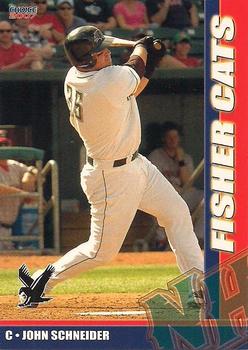 2007 Choice New Hampshire Fisher Cats #22 John Schneider Front