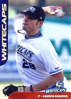 2007 Choice West Michigan Whitecaps #11 Lauren Gagnier Front