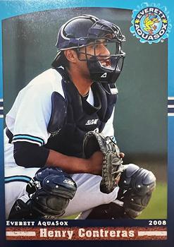 2008 Grandstand Everett AquaSox #NNO Henry Contreras Front