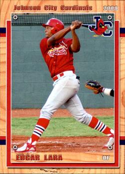 2008 Grandstand Johnson City Cardinals #NNO Edgar Lara Front