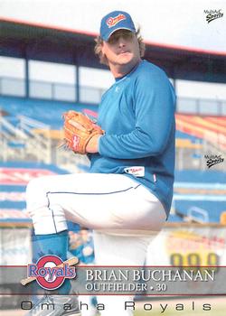 2008 MultiAd Omaha Royals #5 Brian Buchanan Front