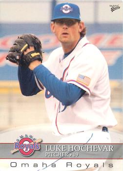 2008 MultiAd Omaha Royals #1 Luke Hochevar Front