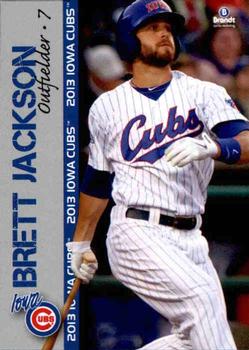 2013 Brandt Iowa Cubs #16 Brett Jackson Front