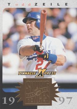 1997 Pinnacle X-Press - Swing for the Fences Upgrade Exchange #NNO Todd Zeile Front