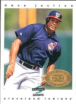 1997 Score - Hobby Reserve by Score #442 Dave Justice Front