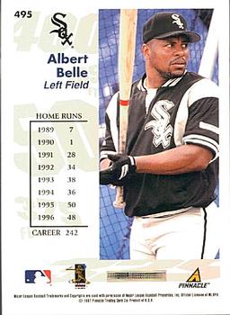 1997 Score - Hobby Reserve by Score #495 Albert Belle Back