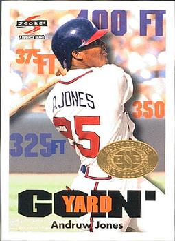 1997 Score - Hobby Reserve by Score #500 Andruw Jones Front