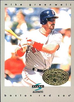 1997 Score Premium Stock #226 Mike Greenwell Front